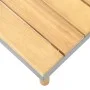 Garten-Couchtisch aus massivem Akazienholz 60x60x31,5 cm von vidaXL, Couchtisch - Ref: Foro24-46469, Preis: 64,90 €, Rabatt: %
