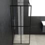 Transparente Duschwand aus gehärtetem Glas, 90 x 195 cm von vidaXL, Duschwände und Duschwände - Ref: Foro24-145680, Preis: 16...
