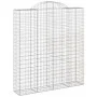 Gabionenkörbe 12 Stück Bogenform Eisen 200x50x220/240cm von , Töpfe und Pflanzgefäße - Ref: Foro24-3146456, Preis: 1,00 €, Ra...