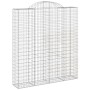 Gabionenkörbe 12 Stück Bogenform Eisen 200x50x220/240cm von , Töpfe und Pflanzgefäße - Ref: Foro24-3146456, Preis: 1,00 €, Ra...