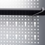 Industrieller Wand-Werkzeugschrank aus grauem und schwarzem Metall von vidaXL, Werkzeugschränke - Ref: Foro24-145353, Preis: ...