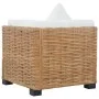 Corner sofa with natural rattan cushions by vidaXL, Modular outdoor sofas - Ref: Foro24-286279, Price: 213,48 €, Discount: %
