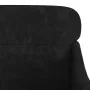 Sillón de terciopelo negro 63x76x80 cm de , Sillones - Ref: Foro24-351440, Precio: 98,47 €, Descuento: %