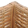 Ecksofa mit Kissen aus natürlichem Rattan von vidaXL, Modulare Sofas für den Außenbereich - Ref: Foro24-286279, Preis: 216,43...