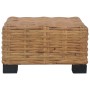 Couchtisch aus natürlichem Rattan, 47 x 47 x 28 cm von vidaXL, Modulare Sofas für den Außenbereich - Ref: Foro24-286282, Prei...