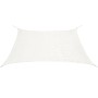 Rectangular HDPE sail shade 4x6 m white by , Umbrellas - Ref: Foro24-43017, Price: 60,42 €, Discount: %