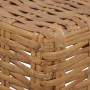 Couchtisch aus natürlichem Rattan, 47 x 47 x 28 cm von vidaXL, Modulare Sofas für den Außenbereich - Ref: Foro24-286282, Prei...