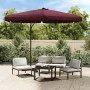 Sonnenschirm mit Stahlstange 300 cm bordeaux von , Sonnenschirme - Ref: Foro24-47316, Preis: 106,69 €, Rabatt: %