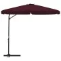 Sonnenschirm mit Stahlstange 300 cm bordeaux von , Sonnenschirme - Ref: Foro24-47316, Preis: 106,69 €, Rabatt: %