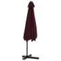 Sonnenschirm mit Stahlstange 300 cm bordeaux von , Sonnenschirme - Ref: Foro24-47316, Preis: 106,69 €, Rabatt: %