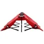 Tumbona doble plegable acero roja de , Tumbonas - Ref: Foro24-47761, Precio: 114,18 €, Descuento: %