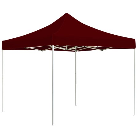 Folding professional aluminum tent in burgundy color, 2x2 m. by , Tents and gazebos - Ref: Foro24-48928, Price: 139,91 €, Dis...