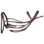 Braunes Leder Flash Zaumzeug mit Zügel und Gebiss (Pony) von , Einnicken - Ref: Foro24-90892, Preis: 43,56 €, Rabatt: %