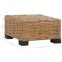 Natural rattan coffee table 47x47x28 cm by vidaXL, Modular outdoor sofas - Ref: Foro24-286282, Price: 89,20 €, Discount: %