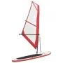Aufblasbares Paddelbrett mit rotem und weißem Segel von , Paddleboards - Ref: Foro24-92209, Preis: 576,77 €, Rabatt: %