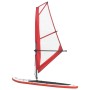 Inflatable paddle board with red and white sail by , Paddleboards - Ref: Foro24-92209, Price: 502,86 €, Discount: %