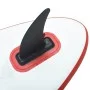 Aufblasbares Paddelbrett mit rotem und weißem Segel von , Paddleboards - Ref: Foro24-92209, Preis: 576,77 €, Rabatt: %