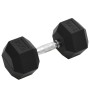 Mancuerna hierro fundido 25 kg de , Peso libre - Ref: Foro24-93610, Precio: 106,08 €, Descuento: %