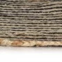 Handwoven black spiral design jute rug, 90 cm by , Rugs - Ref: Foro24-133719, Price: 37,10 €, Discount: %