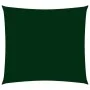 Square dark green Oxford fabric sail shade 3.6x3.6 m by , Umbrellas - Ref: Foro24-135468, Price: 43,96 €, Discount: %