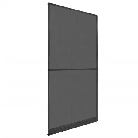Hinged mosquito net for doors anthracite 120x240 cm by , Doors for the home - Ref: Foro24-148714, Price: 45,51 €, Discount: %