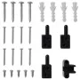 Hinged mosquito net for doors anthracite 120x240 cm by , Doors for the home - Ref: Foro24-148714, Price: 45,51 €, Discount: %