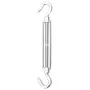 Set of 8 stainless steel sail shade accessories by , Accessories for awnings - Ref: Foro24-310247, Price: 22,01 €, Discount: %
