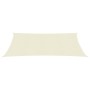 Cremefarbene HDPE-Segelmarkise 160 g/m² 3,5x5 m von , Sonnenschirme - Ref: Foro24-311187, Preis: 43,87 €, Rabatt: %