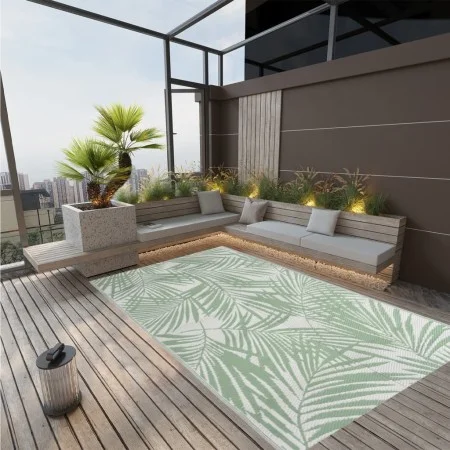 Grün PP Outdoor-Teppich 140x200 cm von , Outdoor-Protektoren - Ref: Foro24-316908, Preis: 36,29 €, Rabatt: %