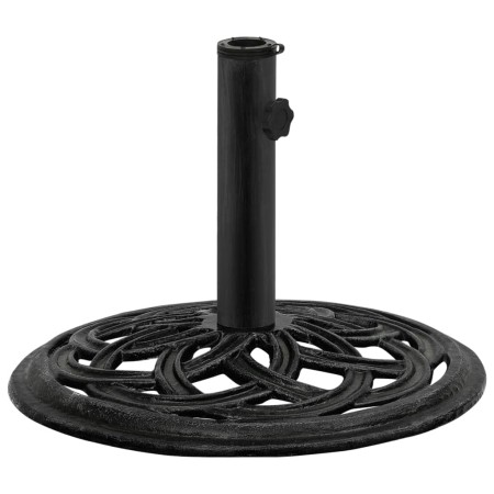 Base de sombrilla de hierro fundido negro 44x44x31 cm de , Bases para sombrillas - Ref: Foro24-317759, Precio: 71,03 €, Descu...