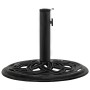Base de sombrilla de hierro fundido negro 44x44x31 cm de , Bases para sombrillas - Ref: Foro24-317759, Precio: 71,03 €, Descu...