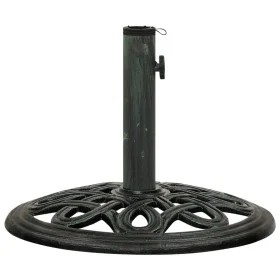 Green cast iron umbrella base 40x40x32 cm by , Umbrella bases - Ref: Foro24-317765, Price: 60,83 €, Discount: %