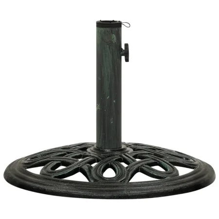 Green cast iron umbrella base 40x40x32 cm by , Umbrella bases - Ref: Foro24-317765, Price: 62,19 €, Discount: %