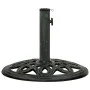 Base de sombrilla de hierro fundido verde 40x40x32 cm de , Bases para sombrillas - Ref: Foro24-317765, Precio: 60,83 €, Descu...