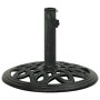 Base de sombrilla de hierro fundido verde 40x40x32 cm de , Bases para sombrillas - Ref: Foro24-317765, Precio: 59,85 €, Descu...