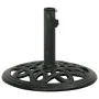 Green cast iron umbrella base 40x40x32 cm by , Umbrella bases - Ref: Foro24-317765, Price: 62,19 €, Discount: %