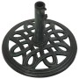 Base de sombrilla de hierro fundido verde 40x40x32 cm de , Bases para sombrillas - Ref: Foro24-317765, Precio: 59,85 €, Descu...