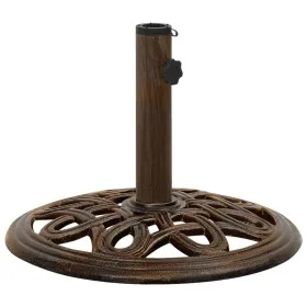 Cast iron bronze umbrella base 40x40x32 cm by , Umbrella bases - Ref: Foro24-317767, Price: 57,73 €, Discount: %