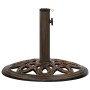 Schirmgestell aus Bronzegusseisen 40x40x32 cm von , Schirmständer - Ref: Foro24-317767, Preis: 66,08 €, Rabatt: %