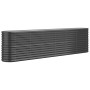Pflanzbeet pulverbeschichteter Stahl anthrazit 260x40x68 cm von , Töpfe und Pflanzgefäße - Ref: Foro24-318906, Preis: 88,78 €...