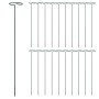 Pflanzentutoren 20 Einheiten dunkelgrüner Stahl 40 cm von , Spaliere und Pflanzenstützen - Ref: Foro24-319362, Preis: 22,58 €...