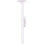 Gartenpflanzen-Tutoren 30 Einheiten grüner Stahl 115 cm von , Spaliere und Pflanzenstützen - Ref: Foro24-319369, Preis: 42,05...