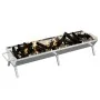 Bandeja para barbacoa acero inoxidable plateado 158x42x31 cm de , Barbacoas - Ref: Foro24-319968, Precio: 113,28 €, Descuento: %