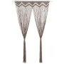 Macramé cotton curtain in gray taupe 140x240 cm by , Curtains and curtains - Ref: Foro24-323980, Price: 48,61 €, Discount: %