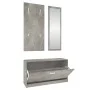 3 in 1 Schuhschrank Set Sperrholz Beton grau von , Schuhregale und Schuhorganisatoren - Ref: Foro24-342573, Preis: 120,72 €, ...