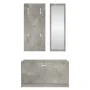 3 in 1 Schuhschrank Set Sperrholz Beton grau von , Schuhregale und Schuhorganisatoren - Ref: Foro24-342573, Preis: 120,72 €, ...