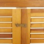 Mülleimerschuppen aus massivem Akazienholz 70x89x117 cm von , Halterungen für Abfallbehälter - Ref: Foro24-360027, Preis: 215...