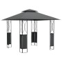 Cenador con tejado acero gris antracita 300x300x270 cm de , Carpas y cenadores - Ref: Foro24-360141, Precio: 222,02 €, Descue...