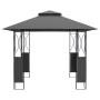 Cenador con tejado acero gris antracita 300x300x270 cm de , Carpas y cenadores - Ref: Foro24-360141, Precio: 222,02 €, Descue...