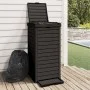 Outdoor black polypropylene trash can 41x41x86 cm by , Garbage cans and trash cans - Ref: Foro24-364171, Price: 126,66 €, Dis...